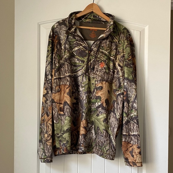 Mossy Oak Camouflage Lightweight Jacket - Picture 1 of 3
